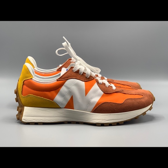new balance 327 varsity orange